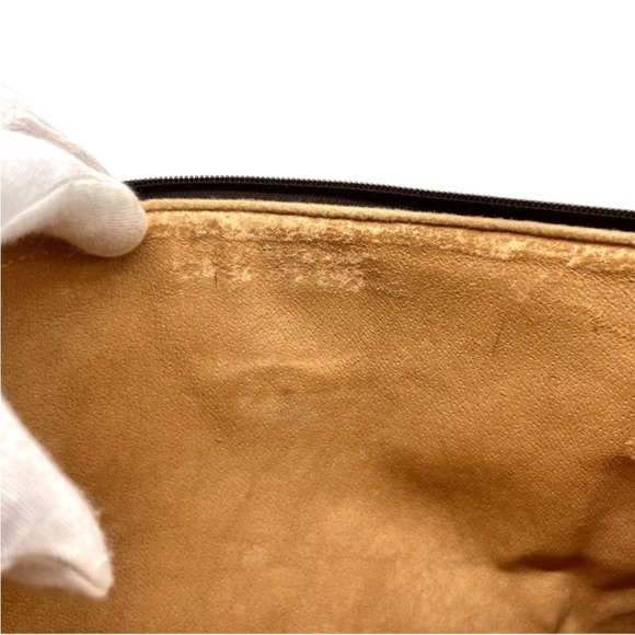 VINTAGE GUCCI Monogram Pvc Leather Clutch 💼 - Picture 14 of 17